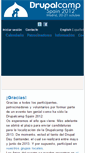 Mobile Screenshot of 2012.drupalcamp.es